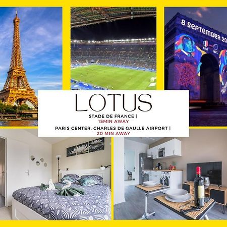 شقة Le Lotus - Self Checkin - 20Min From Paris - Free Parking Around دْراسي المظهر الخارجي الصورة