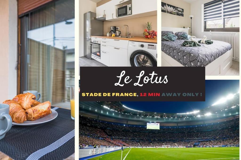 شقة Le Lotus - Self Checkin - 20Min From Paris - Free Parking Around دْراسي المظهر الخارجي الصورة