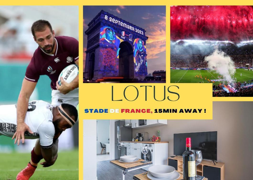 شقة Le Lotus - Self Checkin - 20Min From Paris - Free Parking Around دْراسي المظهر الخارجي الصورة